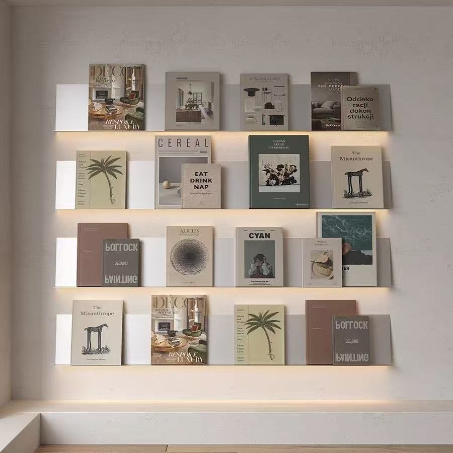 Sustainable Living Eco Friendly - Półki wiszące ze stali nierdzewnej do
