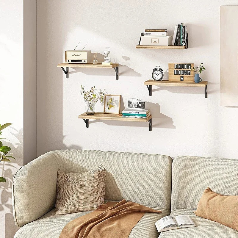 Drewniane półki ścienne wisząc – Sustainable Living Eco Friendly recenzja i cena