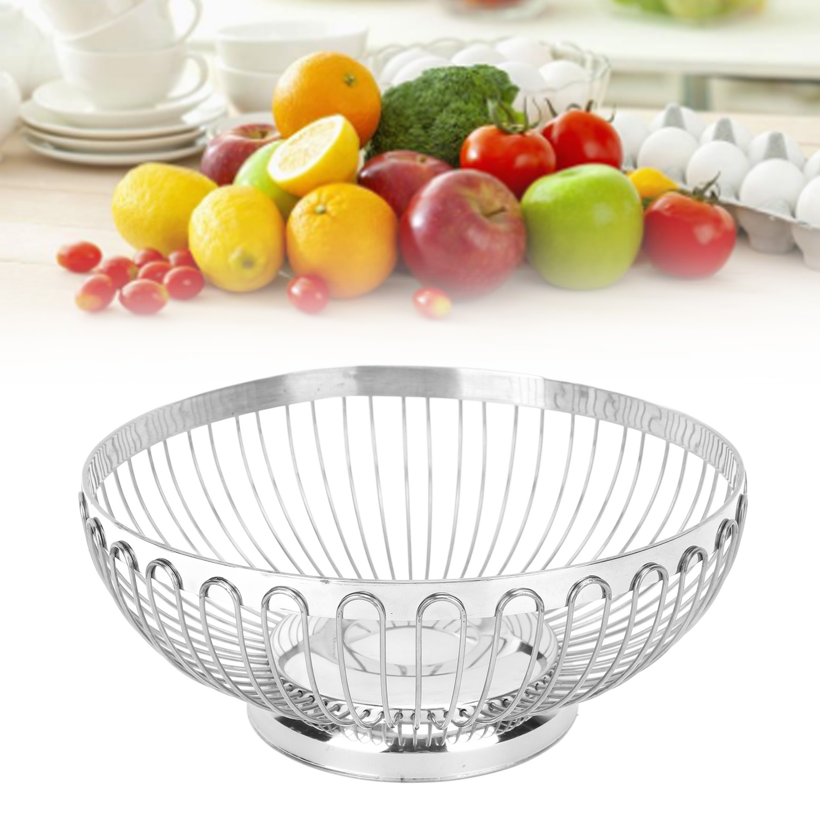 ZK20 Kosz na owoce ze stali ni – Sustainable Living Eco Friendly recenzja i cena